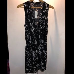 NEW WITH TAGS! Black + White Banana Republic Dress